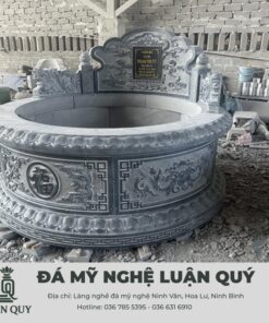 mộ đá tròn mdt02 ảnh 2