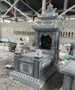 mẫu mộ đá 2 mái M2M05 ảnh 2